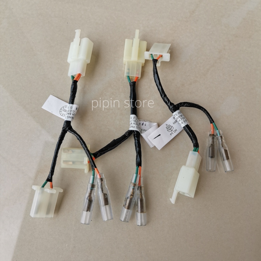 Soket Kabel Socket Lampu Depan Sein Spion Led Motor Honda Beat Genio Beat FI Beat Deluxe Street AHM Original 2020 2022
