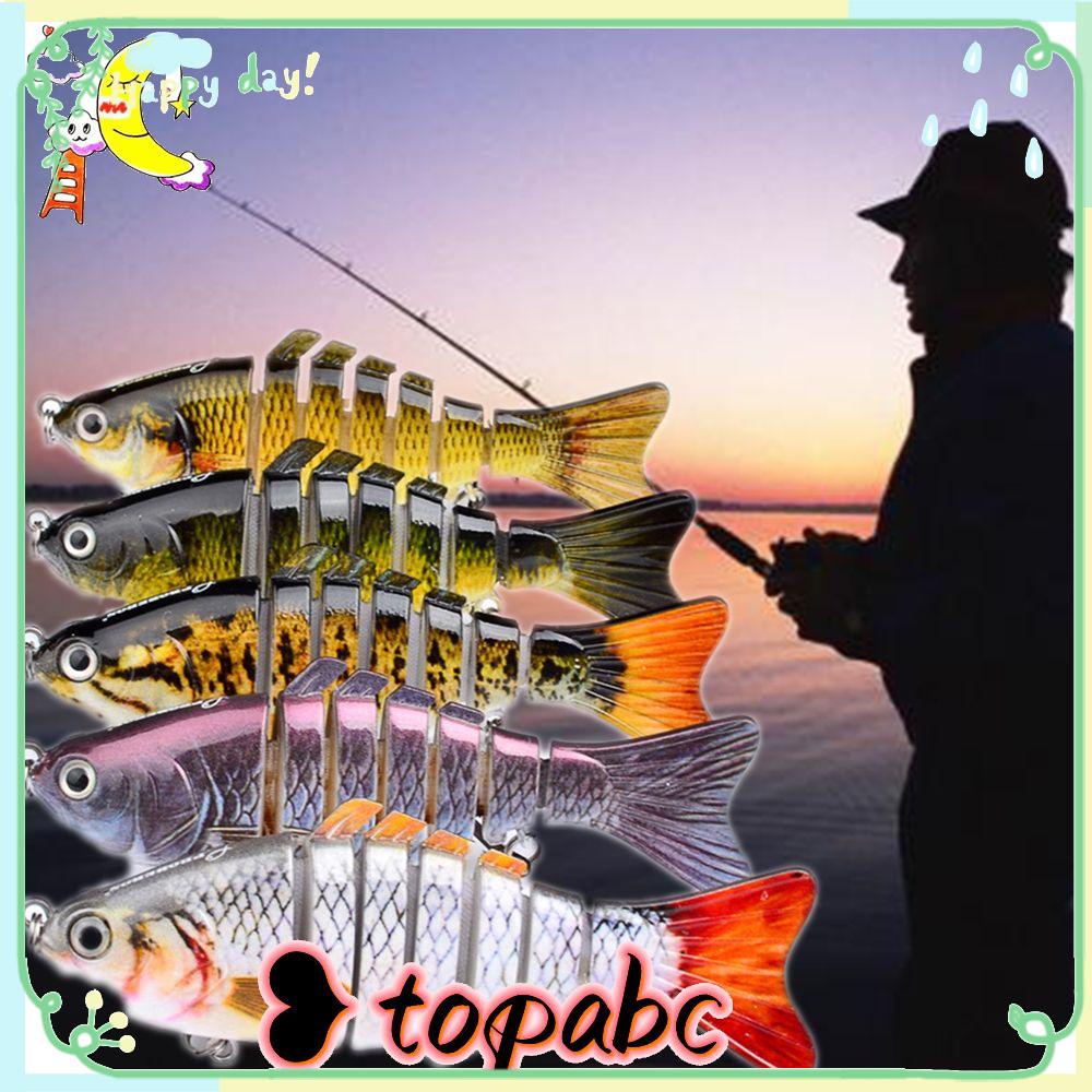 Top 7segment Pemikat Pancing Treble Hooks Engkol Keras Plastik Buatan Panas