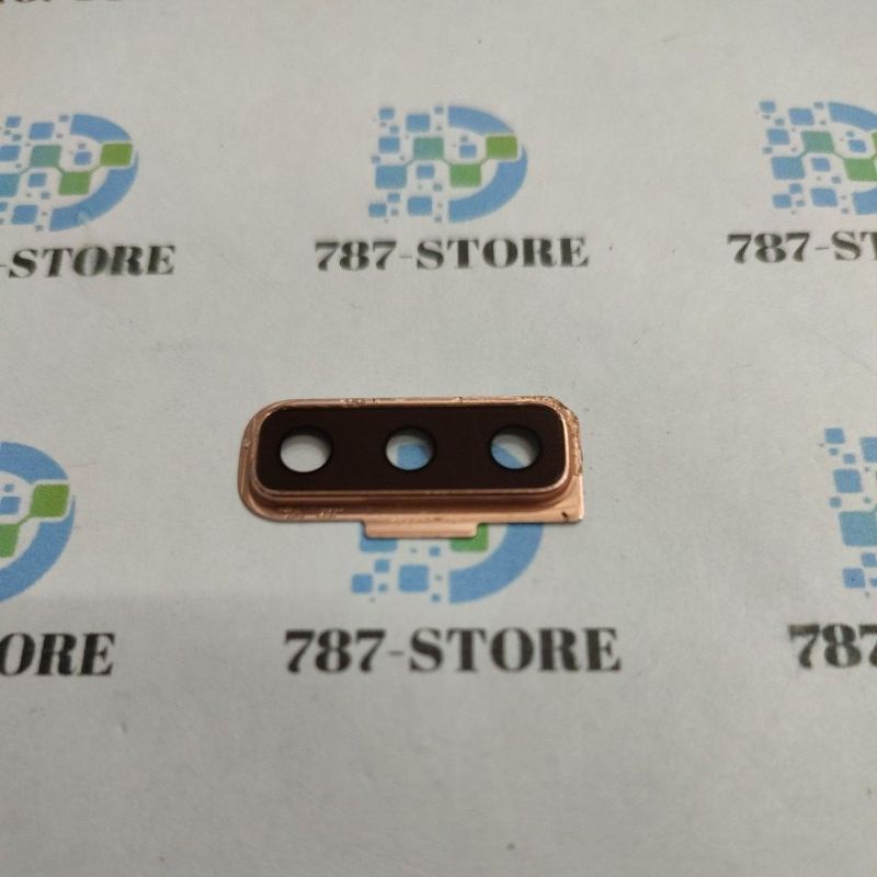 KACA CAMERA LENS SAMSUNG A7 2018 A750G GOLD ORIGINAL BEKAS