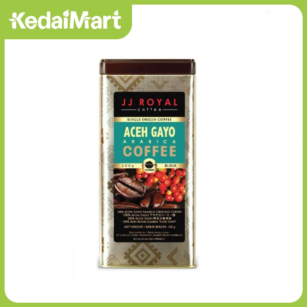 

JJ Royal Aceh Gayo Arabica Ground Coffee 200 Gram