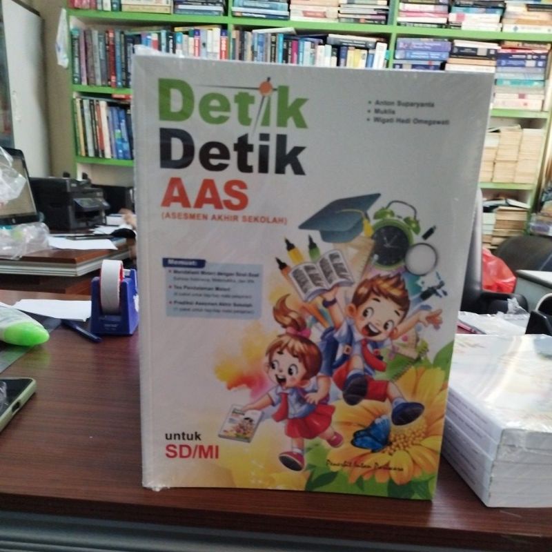 Buku Detik - Detik AAS Asesmen Akhir Sekolah SD + Kunci  Jawaban