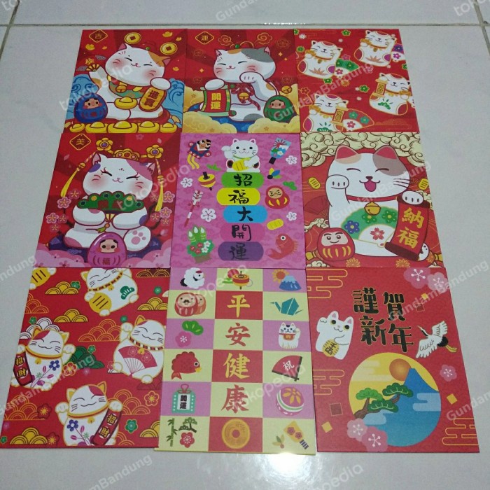 

Ready stock] ISI 36 PER BOX ANGPAO IMLEK 2022 PENDEK KUCING HOKI MACAN