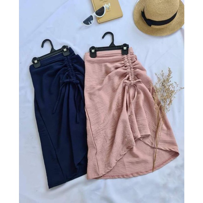ROK SERUT CRINKLE Airflow KERUT Anak Perempuan L 4-5 Tahun