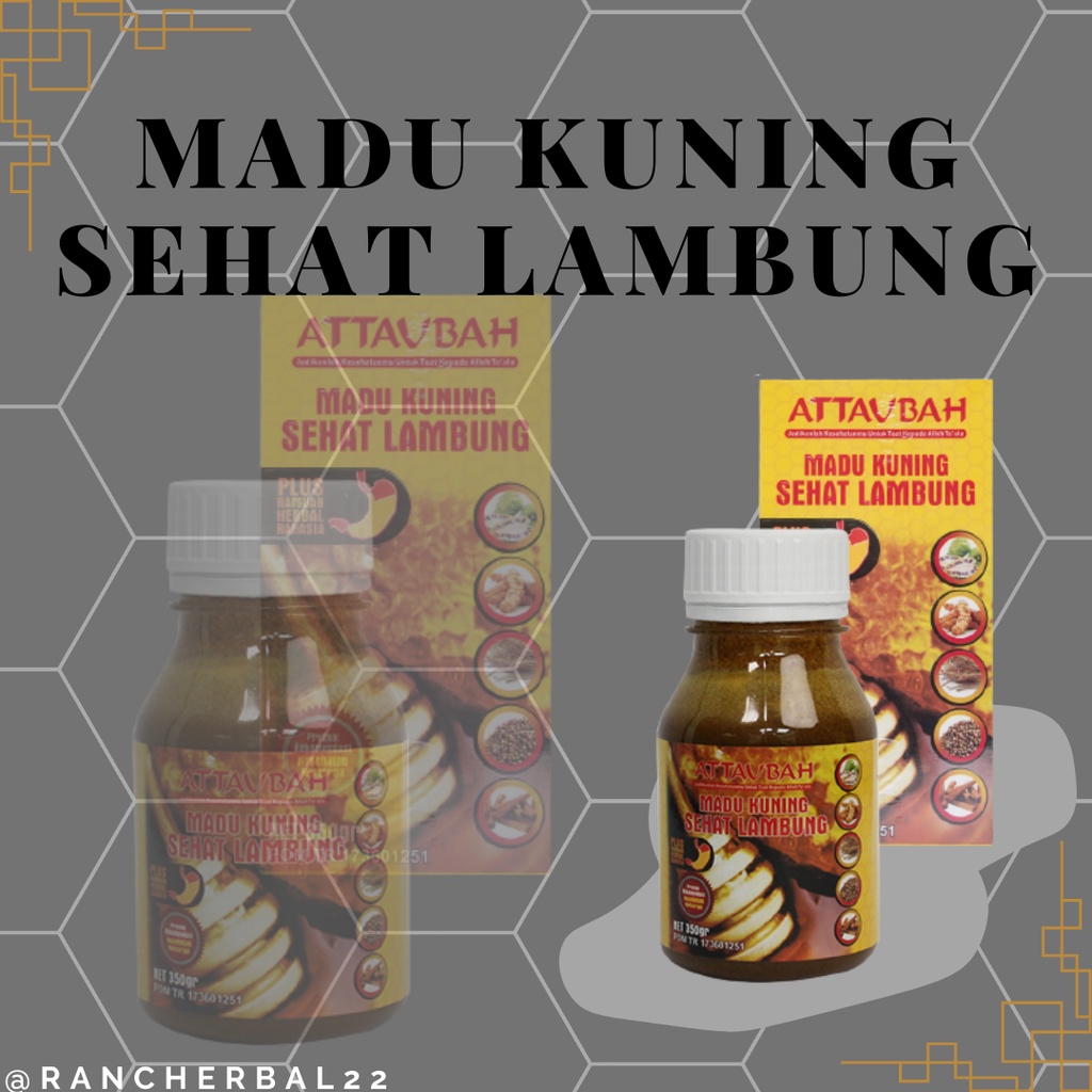 Madu Kuning Sehat Lambung ATTAUBAH Dapat Menyembuhkan Berbagai Penyakit Berkhasiat Banyak Manfaat Se