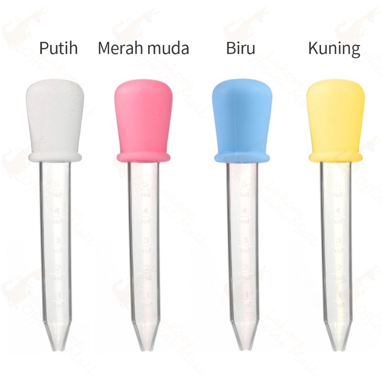 PIPET TETES OBAT BAYI ANAK UKURAN 5ML / PIPET TETES MINUM OBAT BAYI