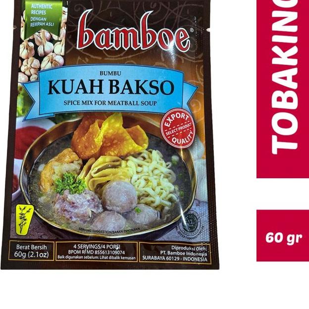 

8.8 FLASH SALE Bamboe Kuah Bakso bumbu instan