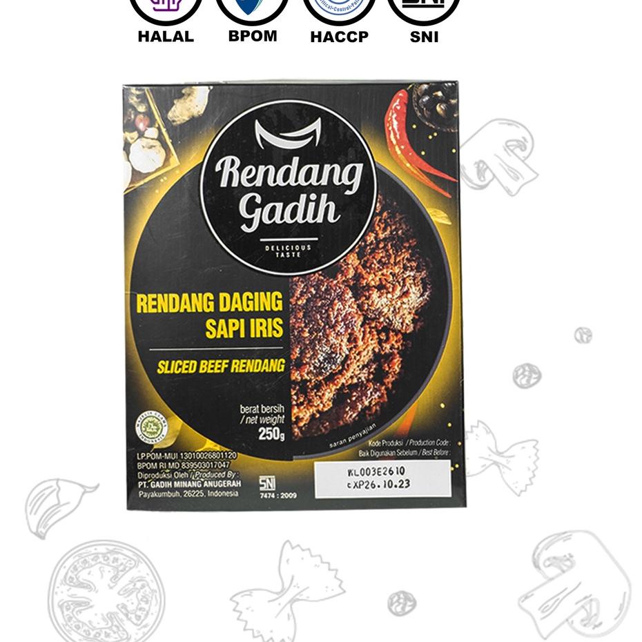 

Laris✱ Rendang Daging Sapi Iris - Rendang Gadih Y34 ➭