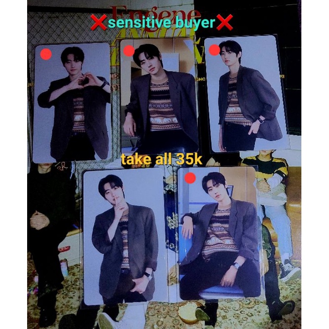Trading Card Encom Sunghoon Set Tc