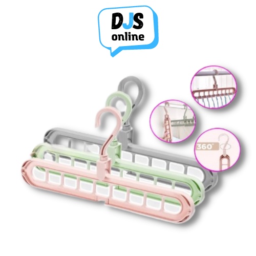 Gantungan Baju Pakaian Lemari Hanger Jemuran Bahan Plastik Tebal
