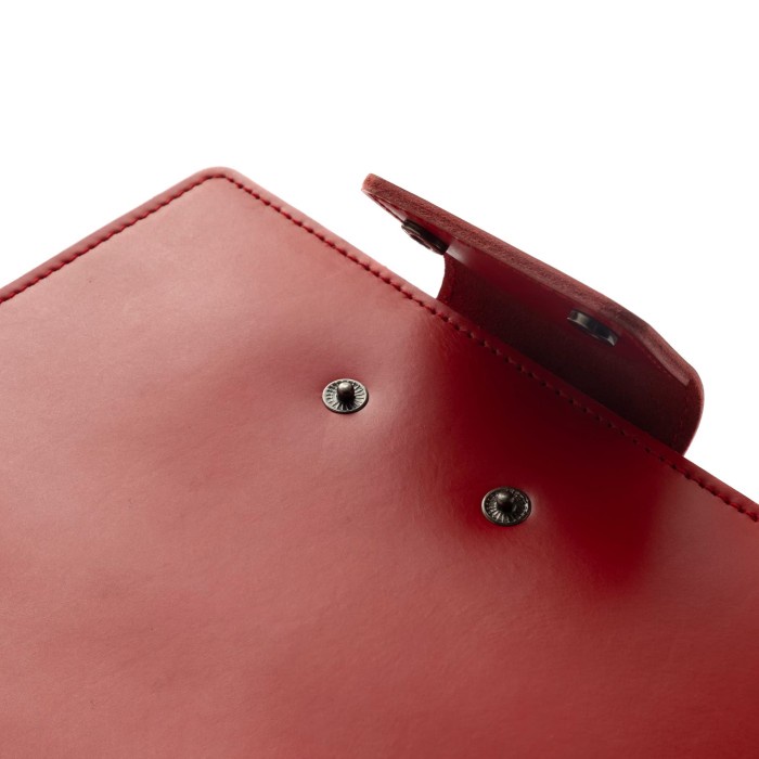 

BINDER KULIT ASLI A5 AGENDA RING LOOSE LEAF WARNA MERAH - PHBD1006