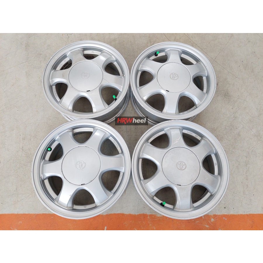 Velg Mobil Bekas Seken Ring 14 Baut 4 STD SOLUNA R14X5 4X100 ET33