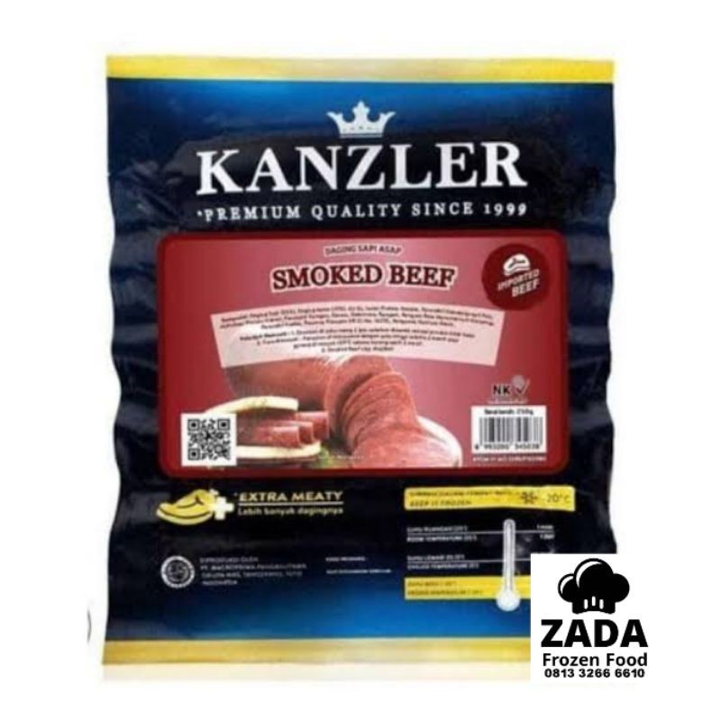 Kanzler Smoked Beef 250Gr