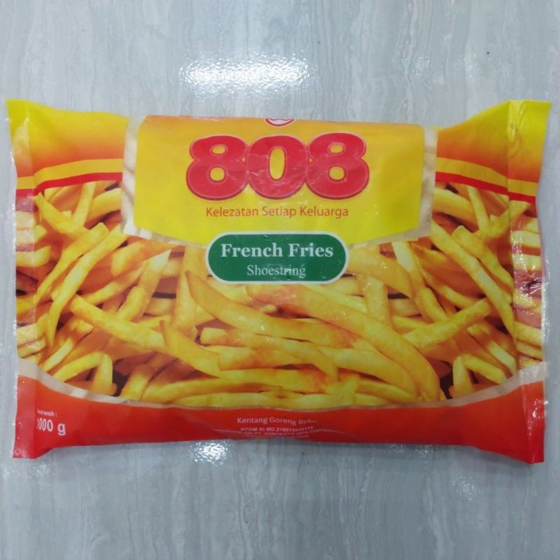 Jual 808 FRENCH FRIES SHOESTRING 1KG | Shopee Indonesia