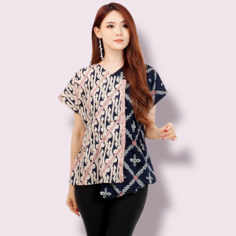 ATASAN BATIK WANITA CK001-292 ( BATIK STRETCH )