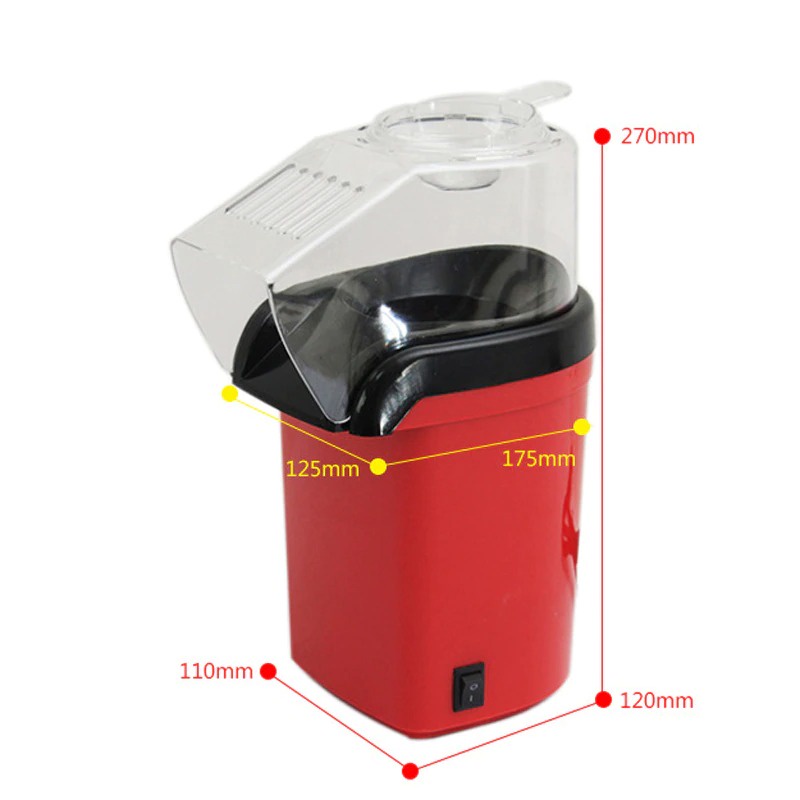 Minijoy Mesin Electric Popcorn Maker Hot Air Corn Machine - NY-B810