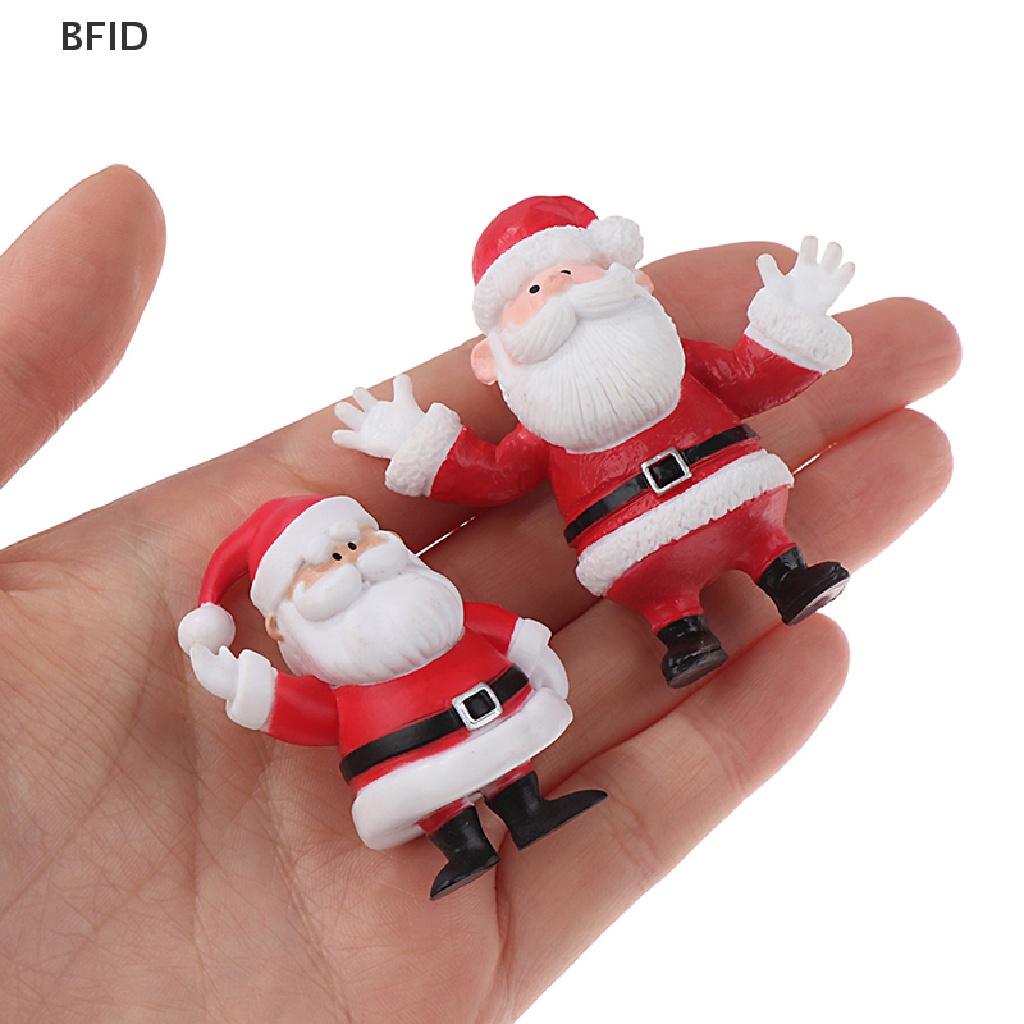 [BFID] 1:12 Rumah Boneka Miniatur Santa Claus Ornamen Pohon Natal Liontin Dekorasi Rumah [ID]