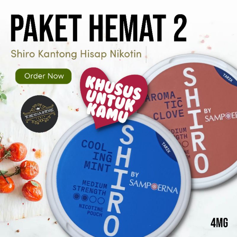 

Shiro Paket Combo Hemat 2 - Cooling Mint + Aromatic Clove