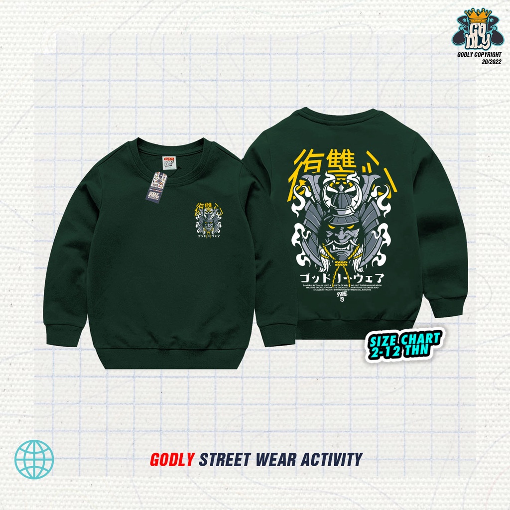 Sweater Anak Motif Depan Belakang Laki Laki Usia 1-12th Cod Bayar Ditempat / Terlaris / Godly.Xwear