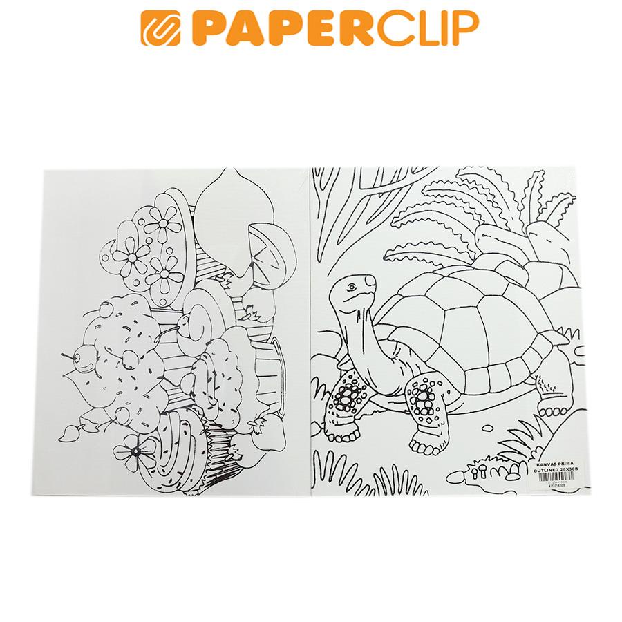 

CANVAS PRIMA OUTLINED 25X30B SET 4