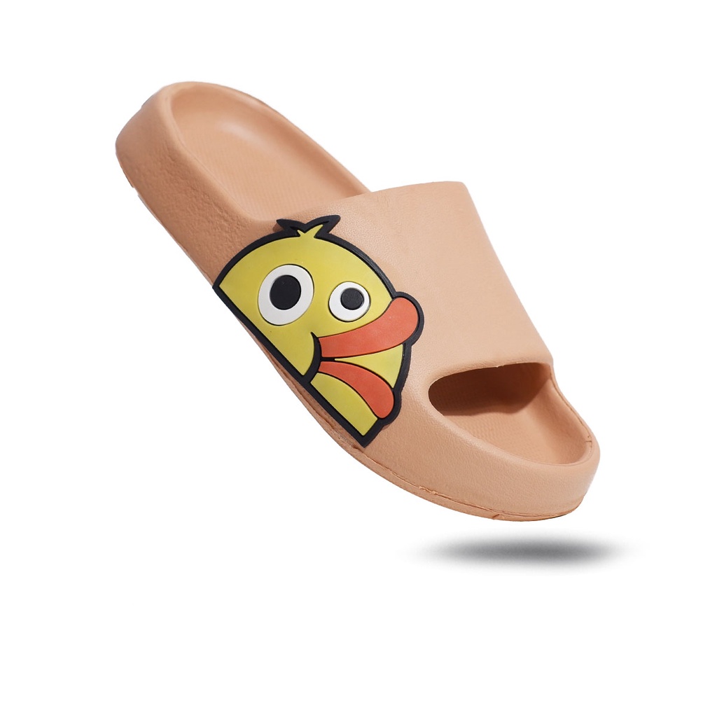 Asfer 877 6T - Sandal slop anak cewek import | Sandal selop eva phylon anak2 permpuan  gambar duck untuk rumah tahan air 31-35