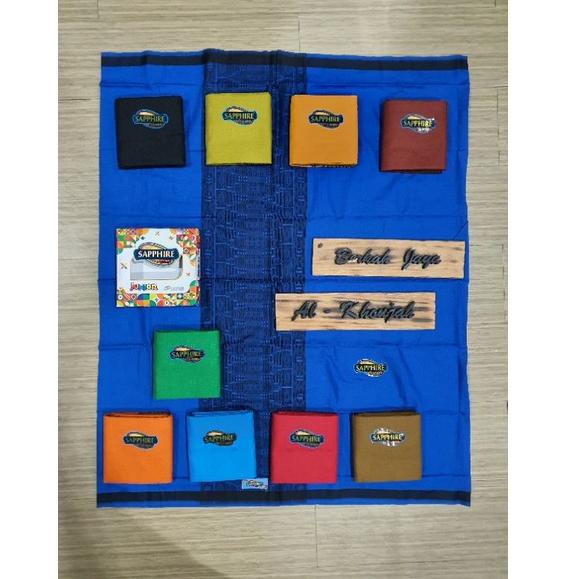 [LR.22De22ᴸ] Sarung Tenun Anak Sapphire Junior