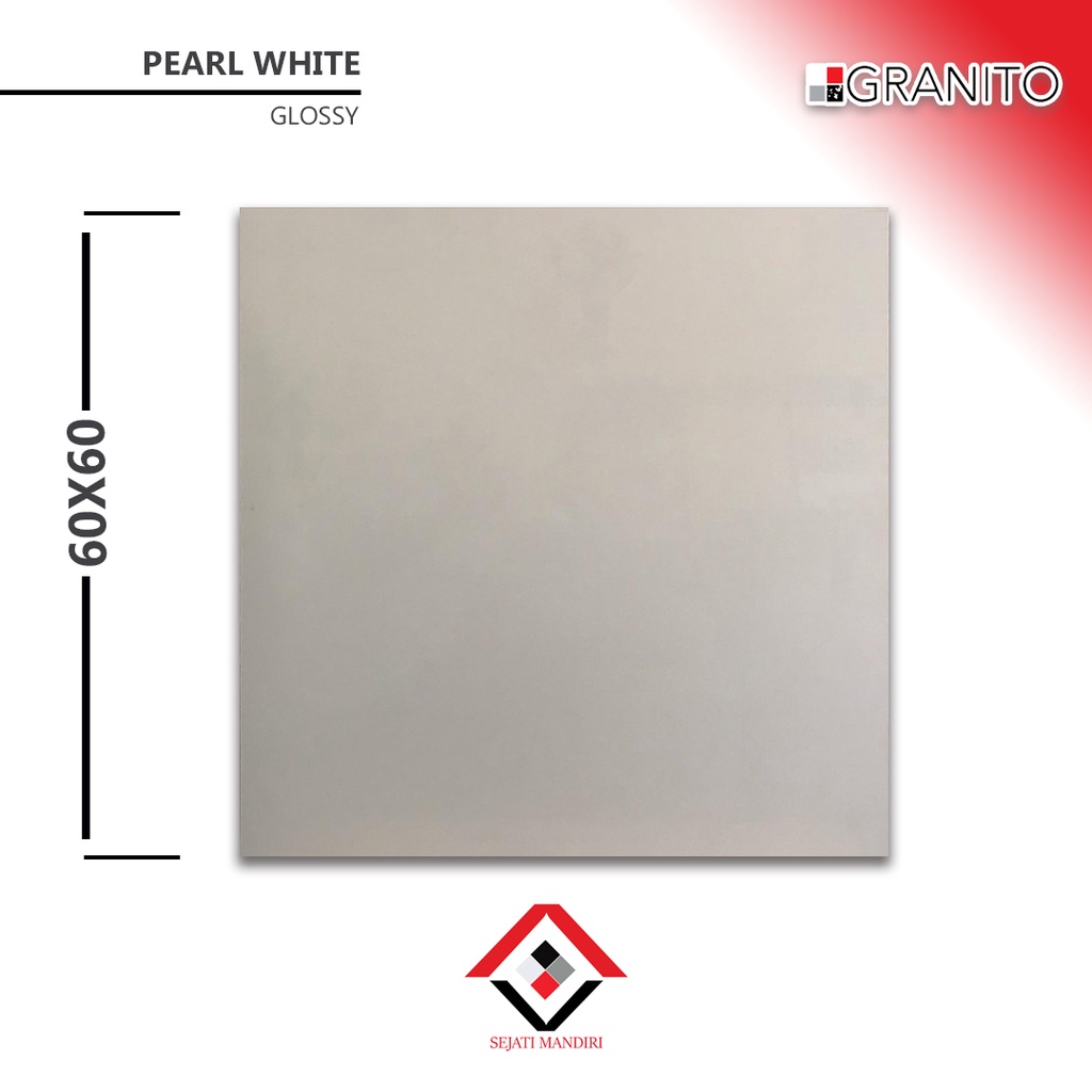 granit 60x60 - cream polos - granito pearl white