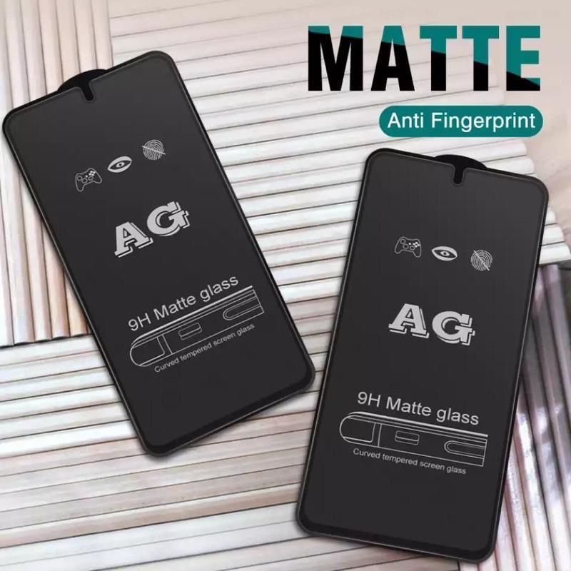 TEMPERED GLASS KACA AG MATTE OPPO A5 A9 2020 A1K A3S A5S A7 A8 A9 A11 A11K A12 A12S A12E A15 A15S A1