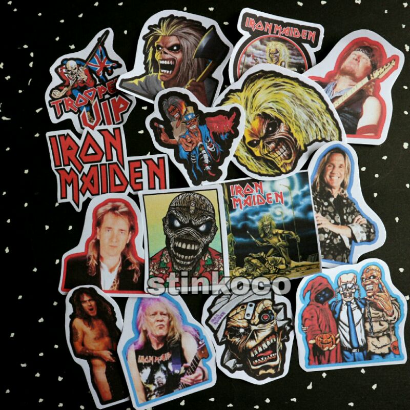 

[15PCS] STICKER IRON MAIDEN ISI 15 STICKER