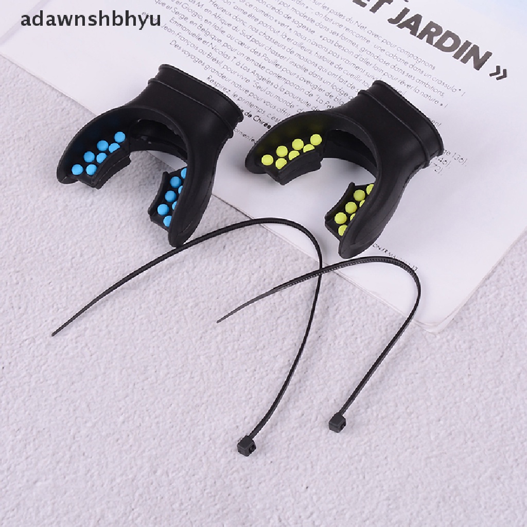 Adawnshbhyu Scuba diving silicone Dengan tab Warna Pengganti regulator snorkel Pas mouth piece ID