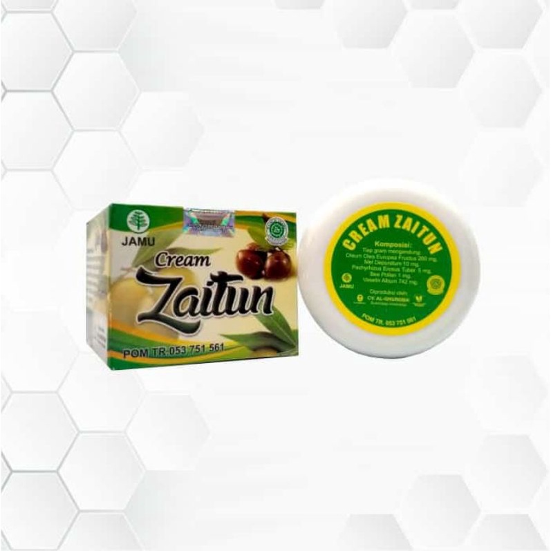 

Cream Minyak Zaitun Al Ghuroba ASLI