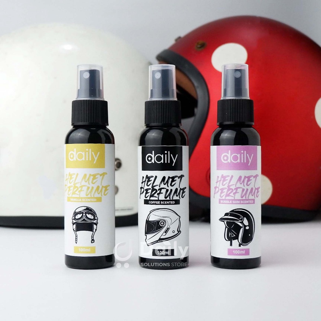 Parfum Helm Penghilang Bau Helm Daily Helmet Perfume Hilangkan Bau Helm Antibacterial