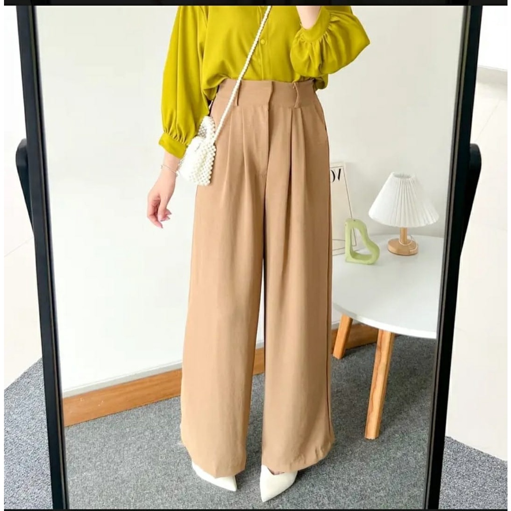 GFS 3412 CELANA KULOT CRINCLE PREMIUM ANTI KUSUT