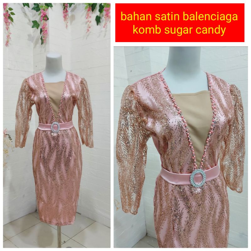 DRESS PENYANYI SUGAR CANDY// DRESS PESTA