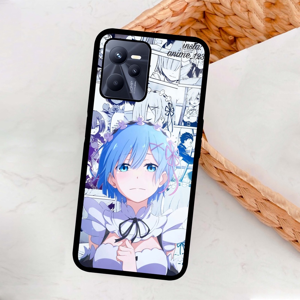 (SV30) Case Kilau Realme C35 | C35 | Casing Hp Realme | Pelindung Smartphone | Motif Anime