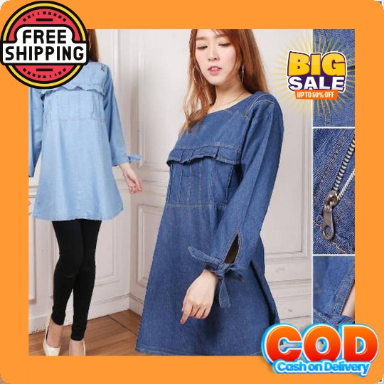 Bisa Cod' Lula Cardy Bahan Linen Crinkle Atasan Wanita Kekinian 2022 Viral Ootd Hijab Selebgram Baju