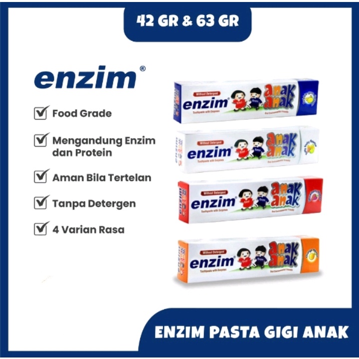 ENZIM Pasta Gigi Anak