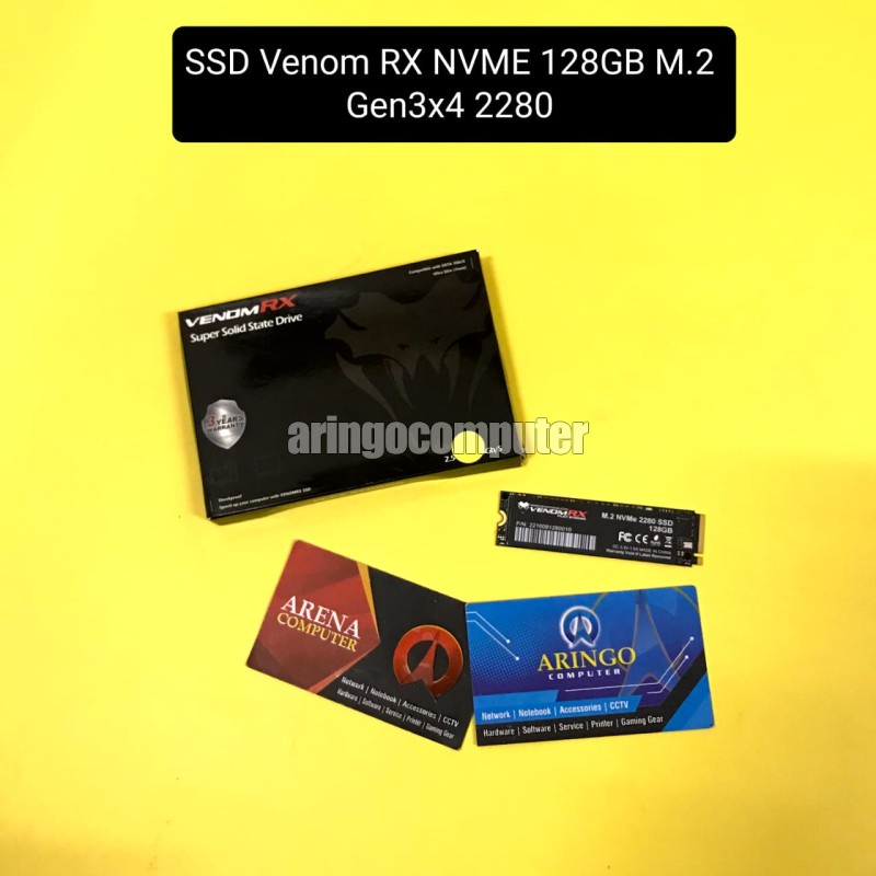 SSD Venom RX NVME 128GB M.2 Gen3x4 2280