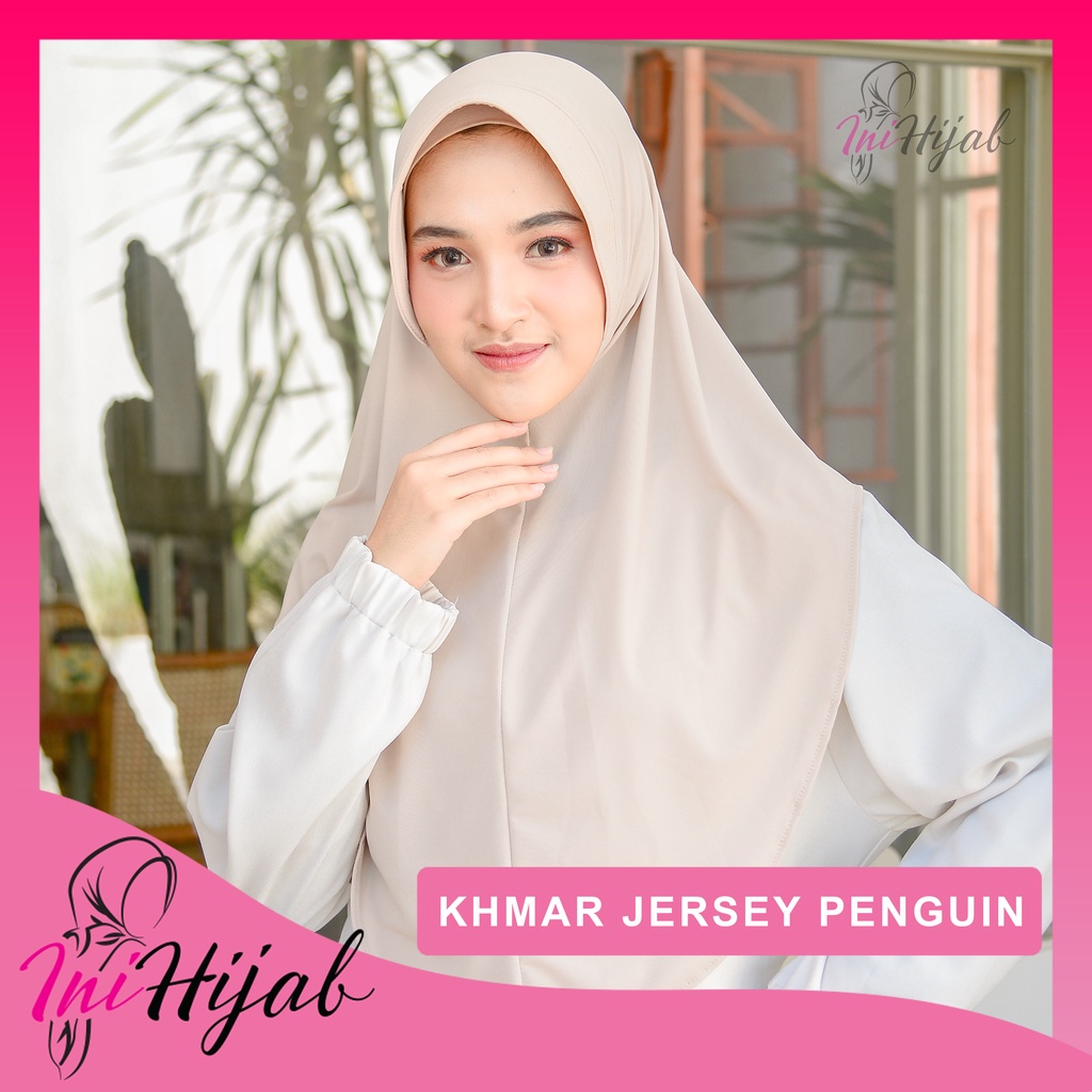 Ini Hijab - Khimar Jersey / Khimar Pinguin