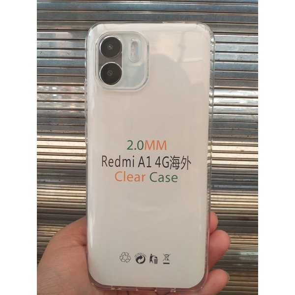 CLEAR CASE HD TPU TRANSPARAN 2.0MM REDMI A1 PROMO SEN