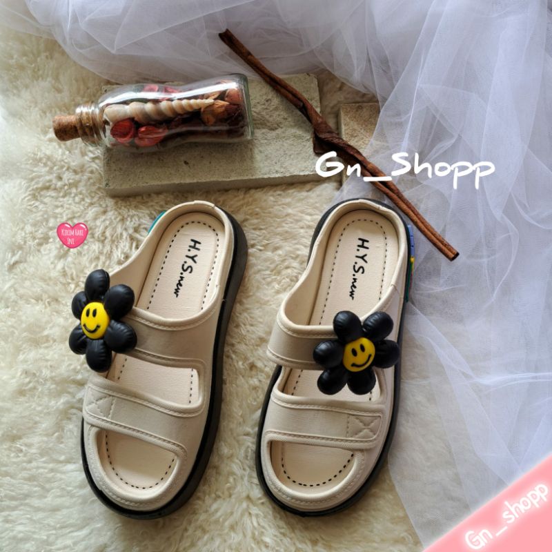 Sandal Selop Wanita Ban 2 PIN BLC 029-A2