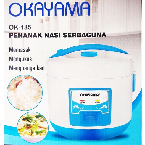 MAGIC COM OKAYAMA 1.8LITER OK-185 3IN1