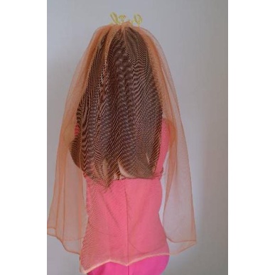 Populer WINDBLOWN BANDO MAHKOTA CROWN BRIDE TO BE VEIL FOR BRIDAL SHOWER