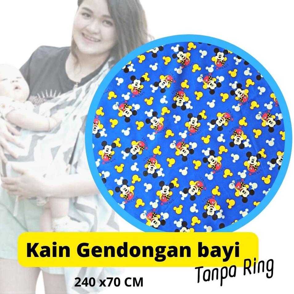 Baru Berkualitas Gendongan Kain Bayi /Cukin Karakter 70 x240 Cm / Jarik Modern / Gendongan Bayi /Cuk