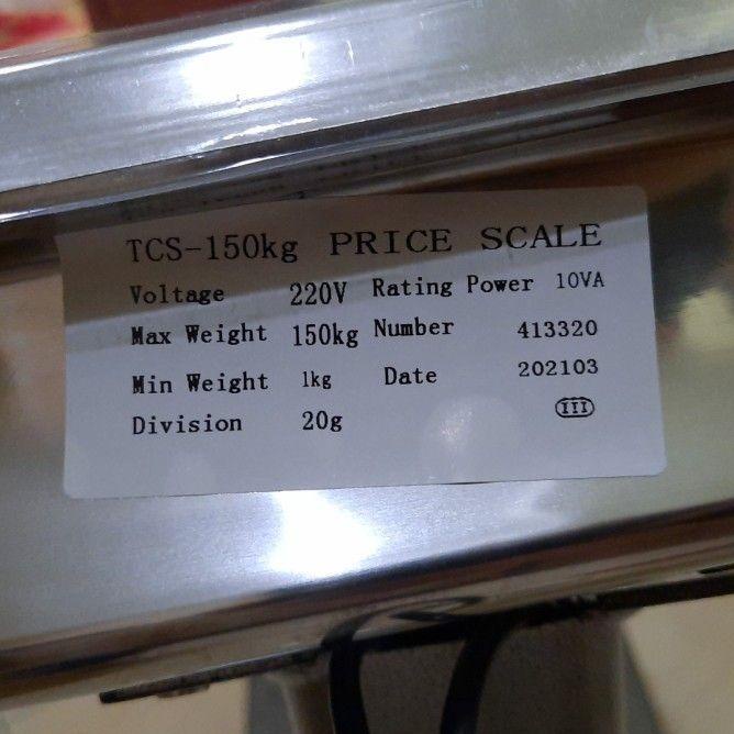 Timbangan 150 Kg Digital Duduk Besi / Timbangan Besar Pabrik Ekspedisi