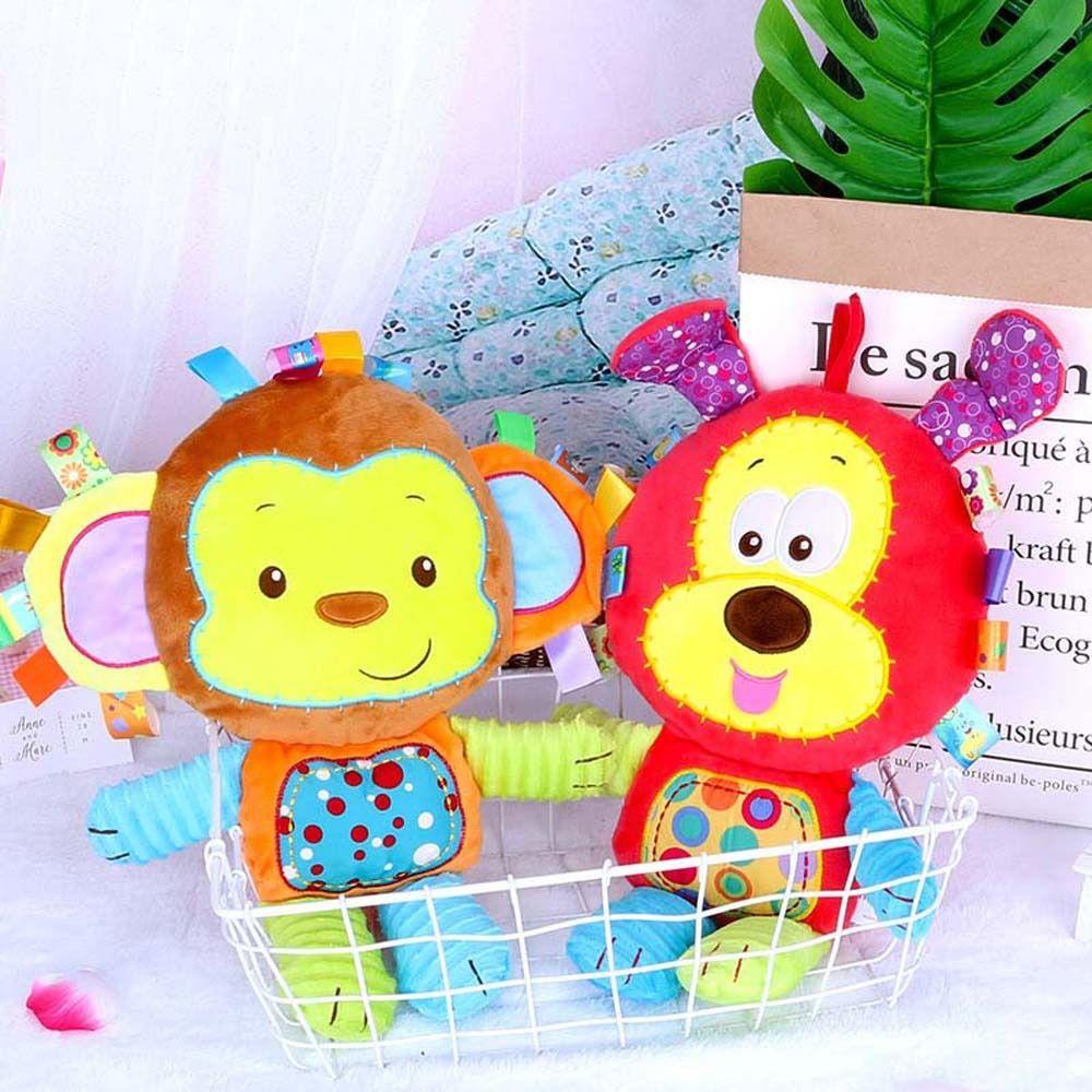 Lanfy Mainan Bayi Mainan Kerincingan Singa Kelinci Hewan Yang Indah Mewah Lembut Gajah Boneka Mainan Bayi Boneka Plush Doll Plush Animal Toy