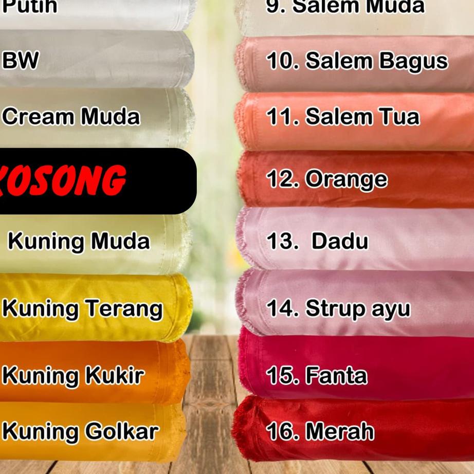 

ㅪ Pita KADO bahan satin lebar 3cm pita setengah in per roll kado hiasan souvenir hampers pita potong ノ