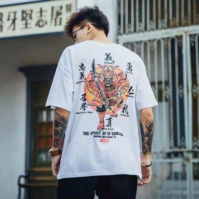 T-SHIRT FASHION SPANDEX OVERSIZE PRIA DAN WANITA LENGAN PENDEK PRINTING