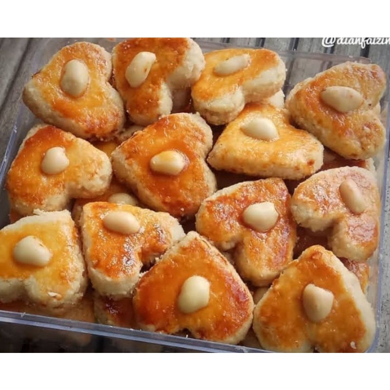 

(PreOrder)KueKeringLebaran//kue kacang 500gram