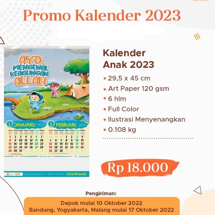 

Readystock⁑➠ JA7 Kalender Tahun 2023 Gema Insani eksklusif islami/dinding/anak/regional/harian/kaligrafi/meja/kalender gantung/kalender masehi/kalender hijriah 97