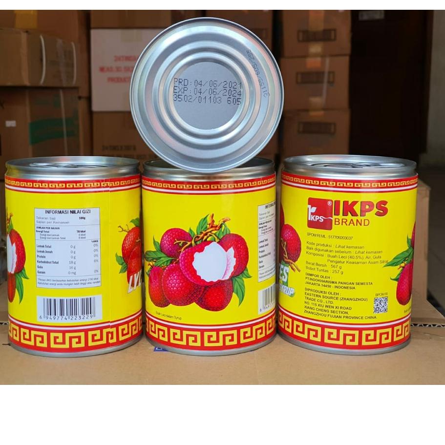 

☞☞ LYCHEE in Syrup / Buah Leci Kaleng 565g IKPS